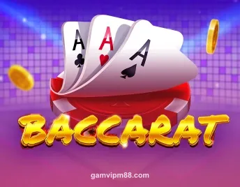 Hình ảnh trò chơi Baccarat tại Gamvip
